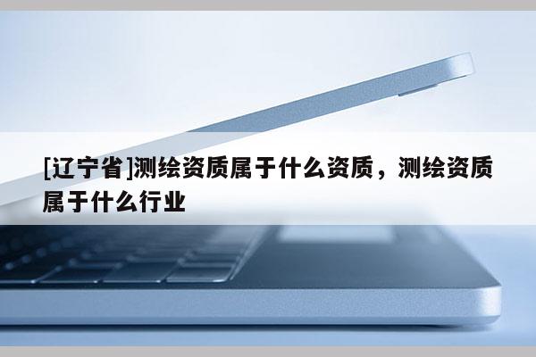 [辽宁省]测绘资质属于什么资质，测绘资质属于什么行业
