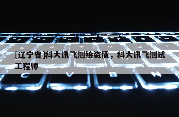[辽宁省]科大讯飞测绘资质，科大讯飞测试工程师
