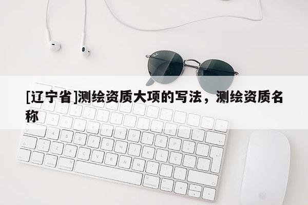 [辽宁省]测绘资质大项的写法，测绘资质名称