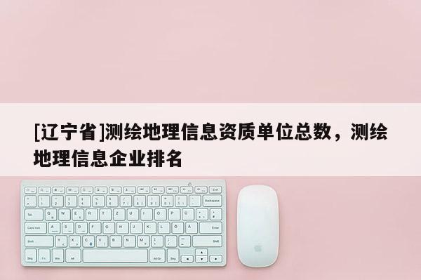 [辽宁省]测绘地理信息资质单位总数，测绘地理信息企业排名