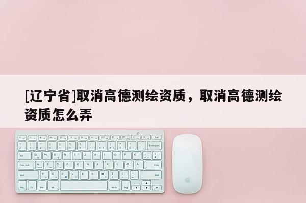 [辽宁省]取消高德测绘资质，取消高德测绘资质怎么弄