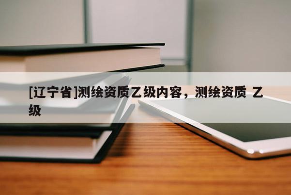 [辽宁省]测绘资质乙级内容，测绘资质 乙级