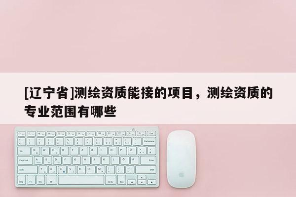 [辽宁省]测绘资质能接的项目，测绘资质的专业范围有哪些