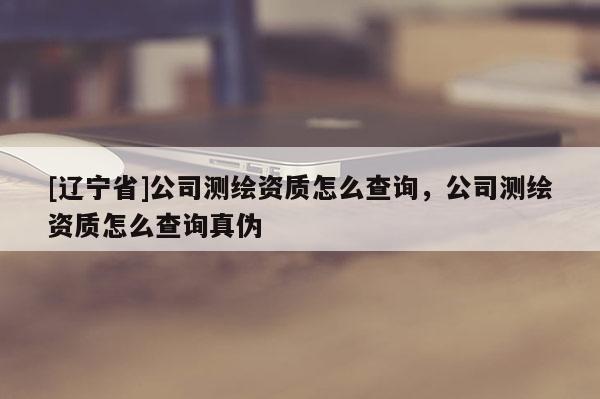 [辽宁省]公司测绘资质怎么查询，公司测绘资质怎么查询真伪
