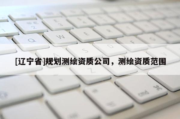 [辽宁省]规划测绘资质公司，测绘资质范围
